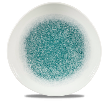 Raku Jade Green Organic Plate 28.6cm